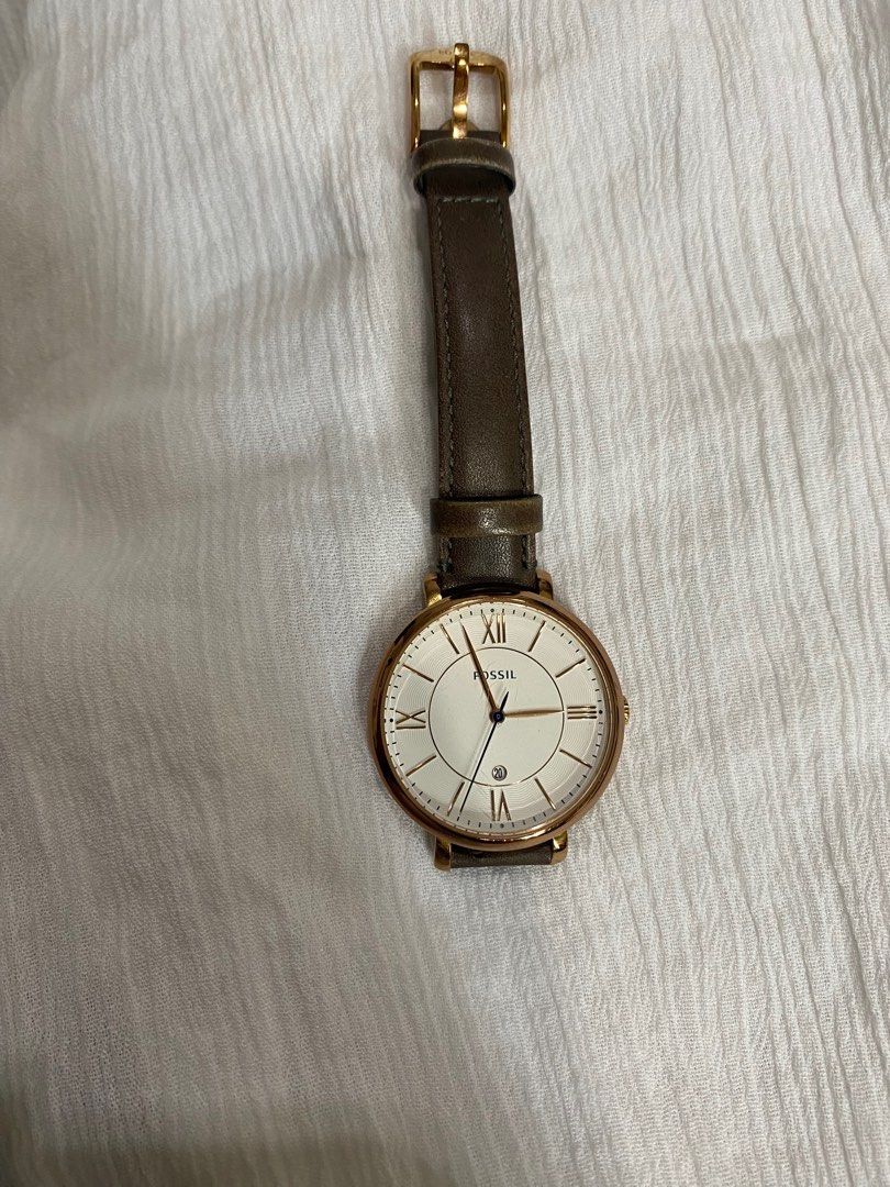 Fossil women watch , changeable straps, Women's Fashion, Watches & Accessories, Watches on Carousell