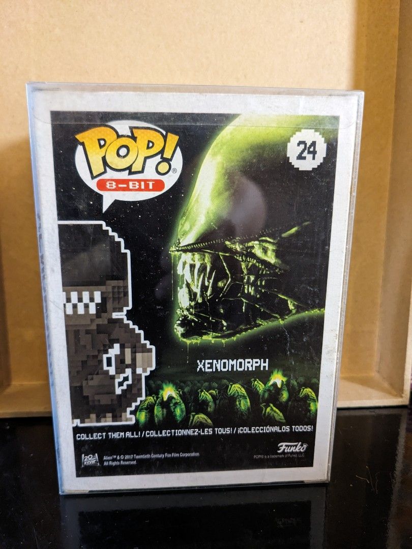Funko Pop 8-Bit Xenomorph (Category: Designer & Blind Box Toys) located in Quezon City. Submitted by timecheckph (Listing ID 1250019367, Image 3). Description: FOR SALE: Funko Pop 8-Bit Xenomorph Price: 1,500 pesos Brand New 10 out of 10 aesthetic condition Entertainment Earth Exclusive Rare and highly collectible. Critically-acclaimed character, very sought after. Priced to sell, PM if interested..