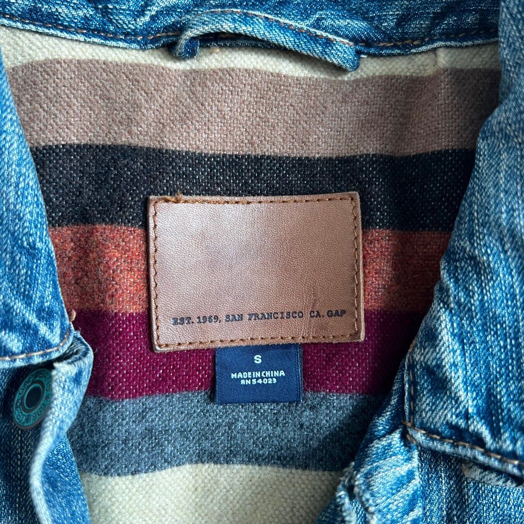 Gap denim jacket rn outlet 54023