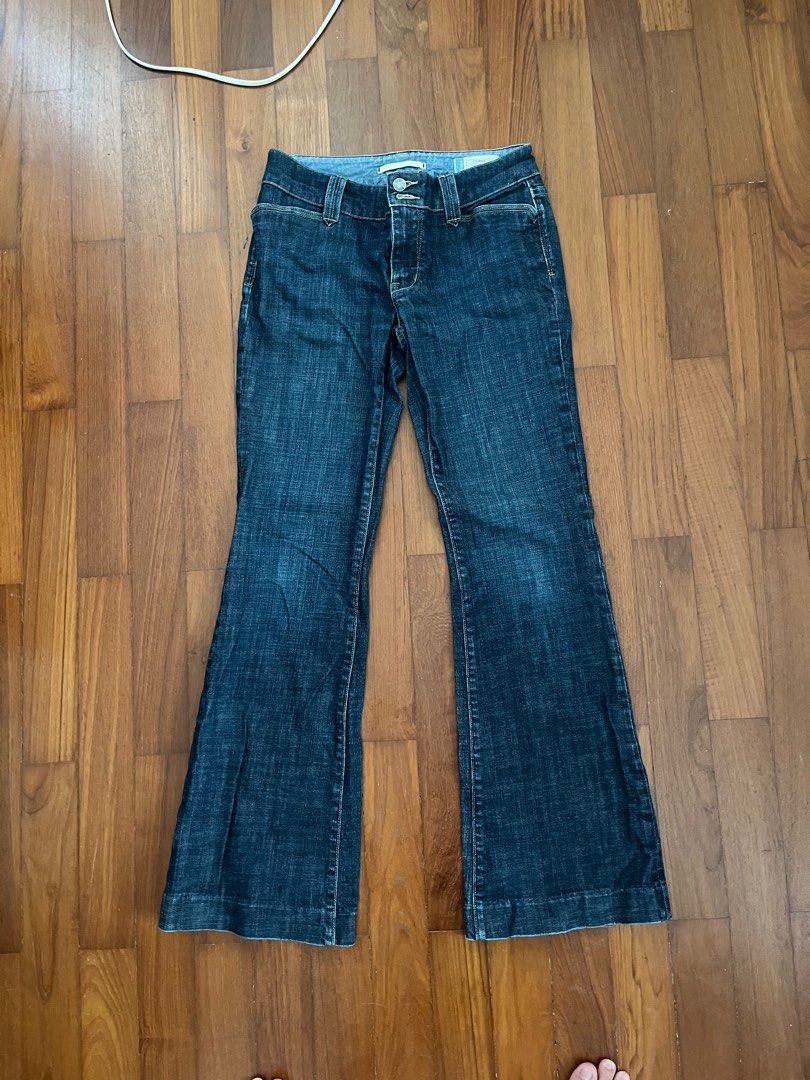 Gap Low Rise Y2K Flare Jeans