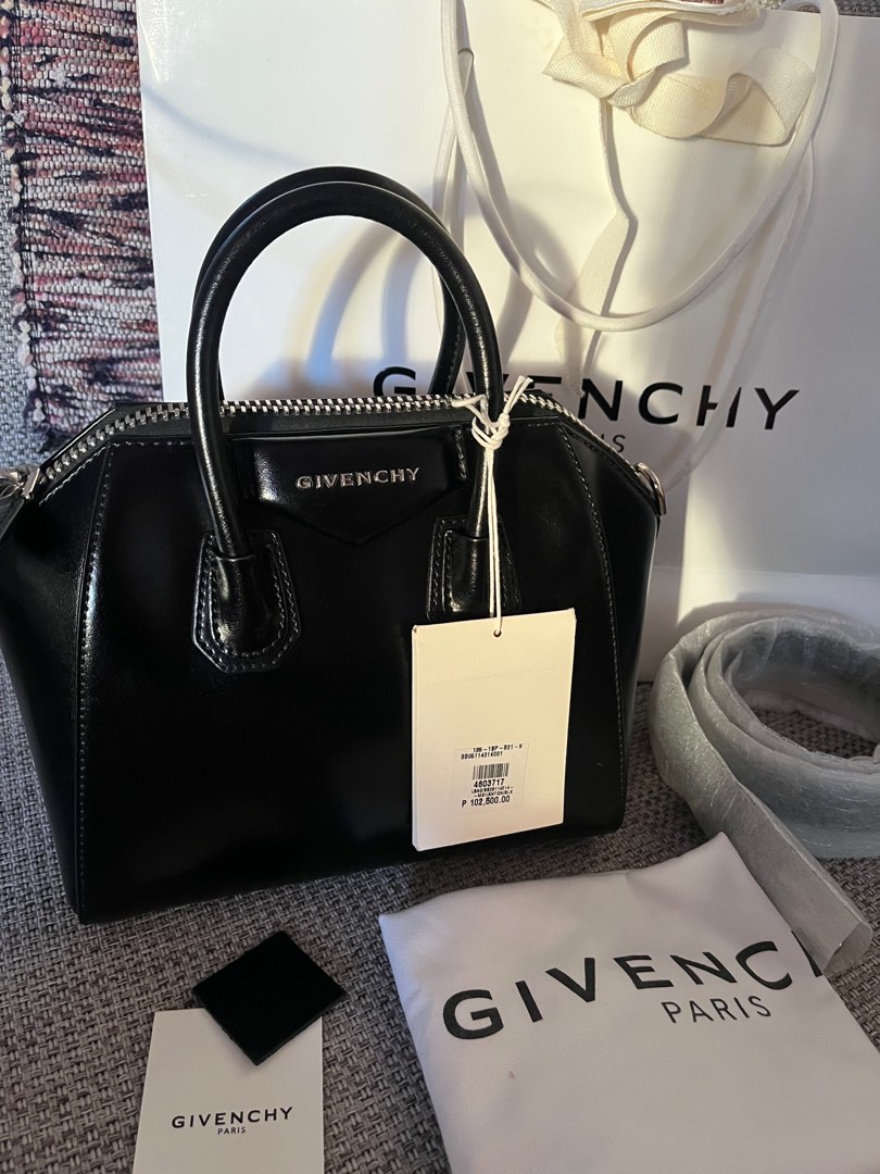 Givenchy mini deals antigona smooth leather