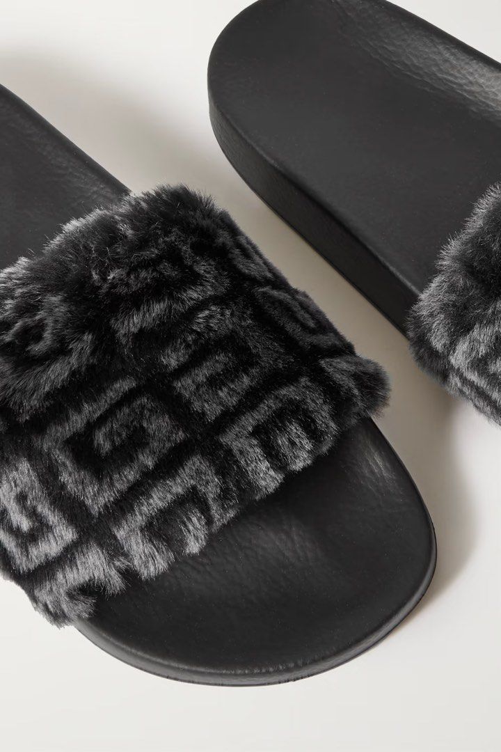 Givenchy fur sandals sale