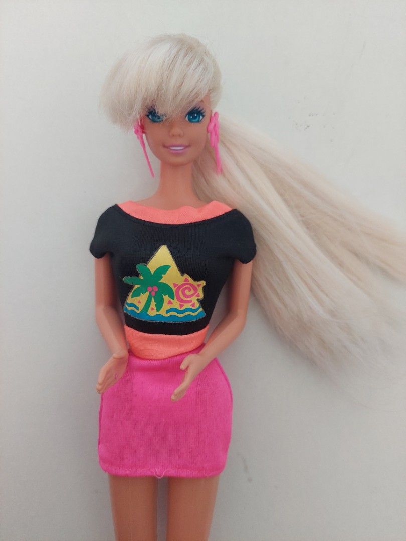 Barbie Color Reveal Glitter! Hair Swaps Lot de 2 poupées
