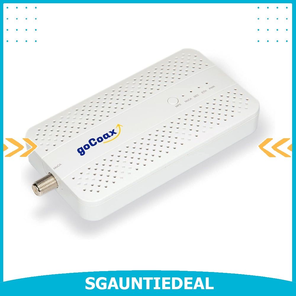 Gocoax Moca Setup GoCoax MoCA 2.5 Adapter With 2.5GbE Port - Use Coax  Cables For 2.5Gbps Home Network Wifi To Ethernet Adapter