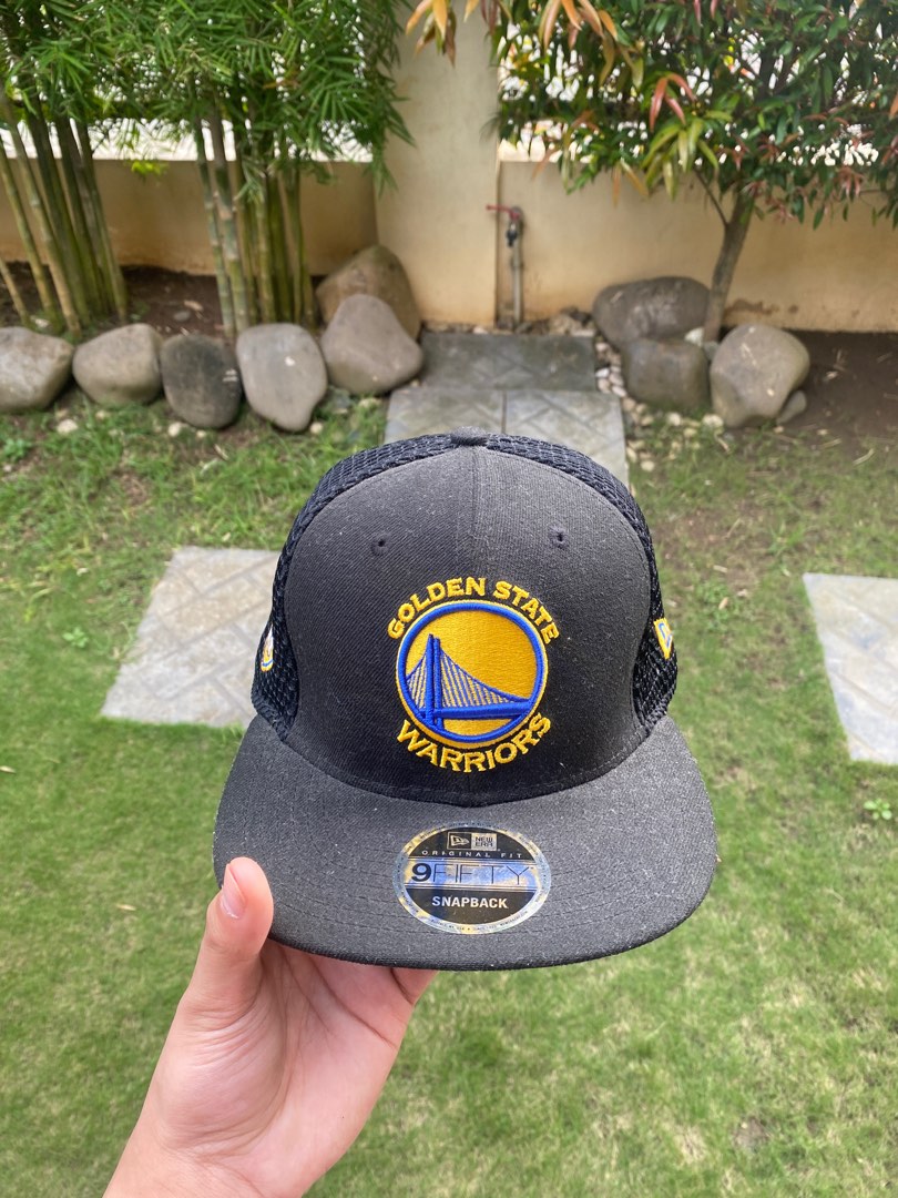 NWT GOLDEN STATE WARRIORS BLACK LABEL GRAY FITTED HAT NEW ERA 59FIFTY 5950  7 1/2