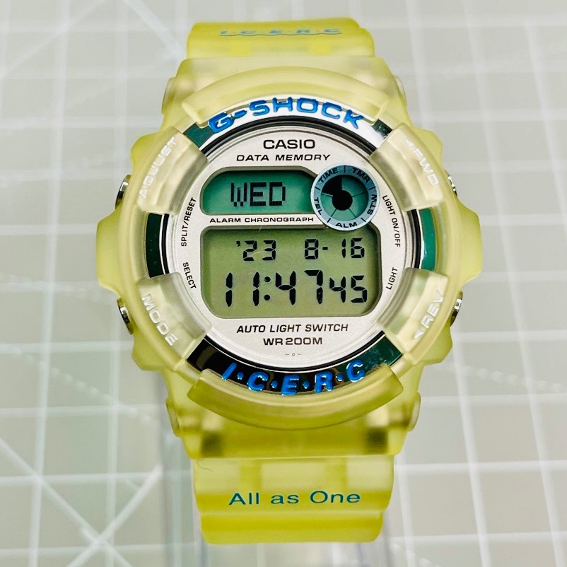 G SHOCK DW 9200K ICERC NEW WITH BOX WR 200M DATA MEMORY AUTO LIGHT DOLPHIN WHALE COLLABORATION Men s Fashion Watches Accessories Watches on Carousell