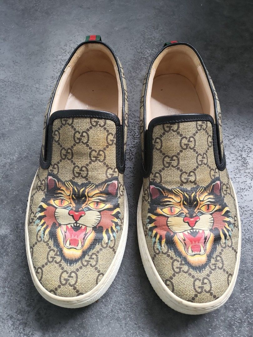 Gucci angry cat shoes 2025