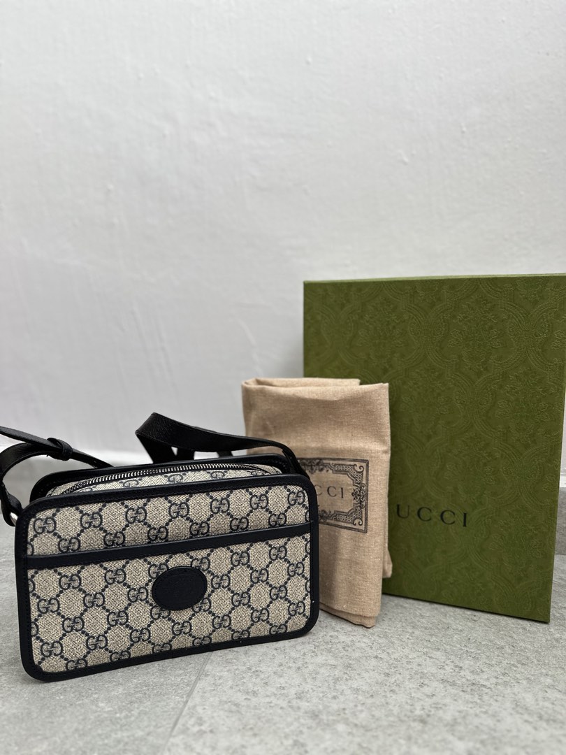 Gucci Camera Bag (Unisex), Luxury, Bags & Wallets on Carousell