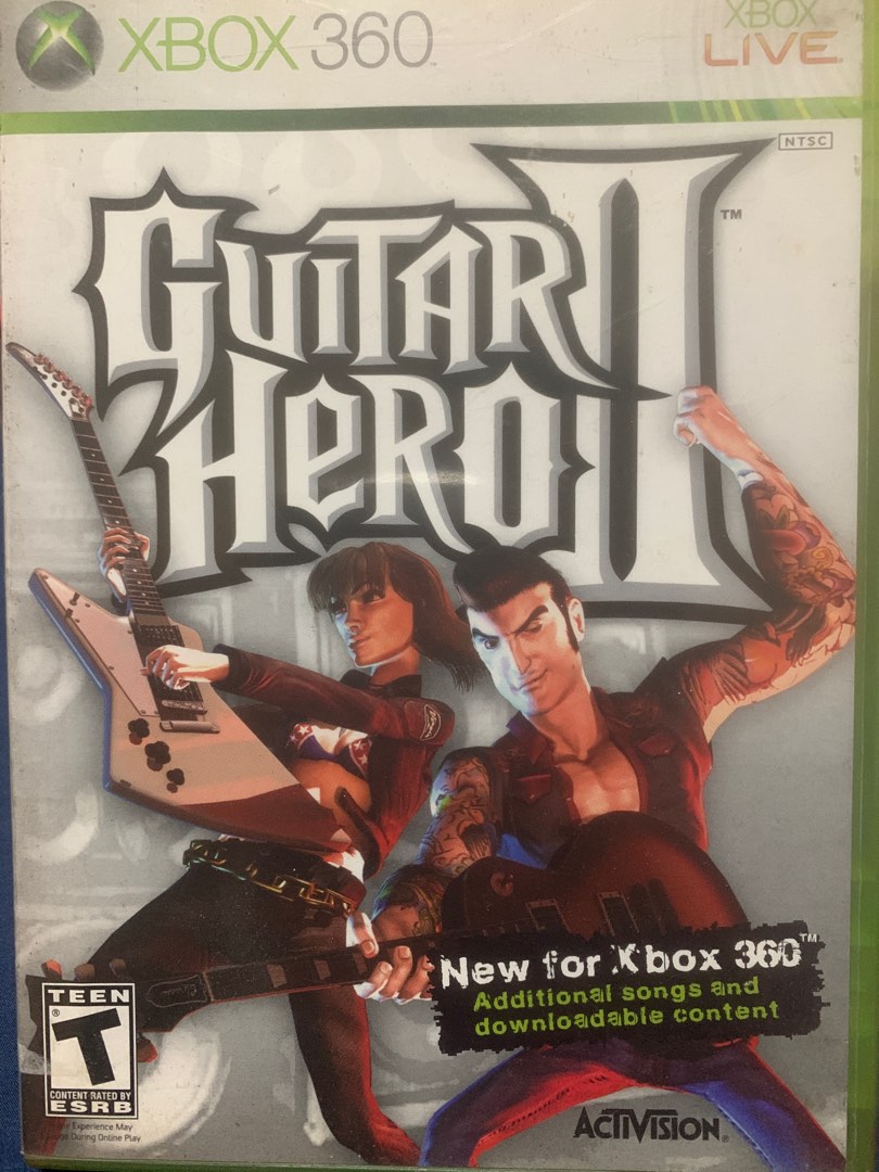 Guitar Hero II Xbox 360, Video Gaming, Video Games, Xbox on Carousell