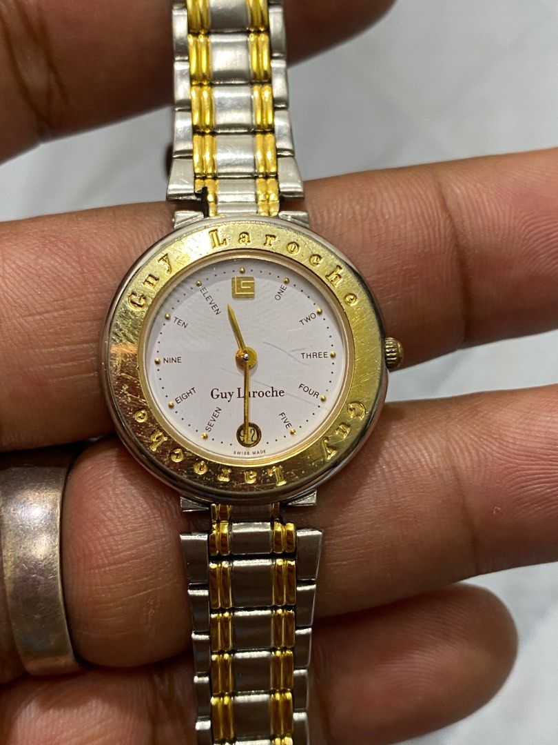 Guy laroche sales swiss women's watch
