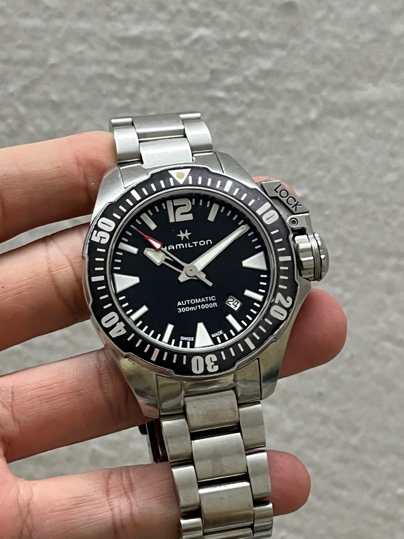 Hamilton diver automatic watch, Men's Fashion, Watches & Accessories