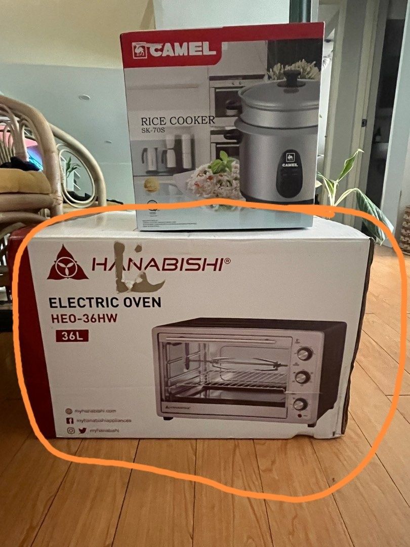 Hanabishi Electric Oven, TV & Home Appliances, Kitchen Appliances