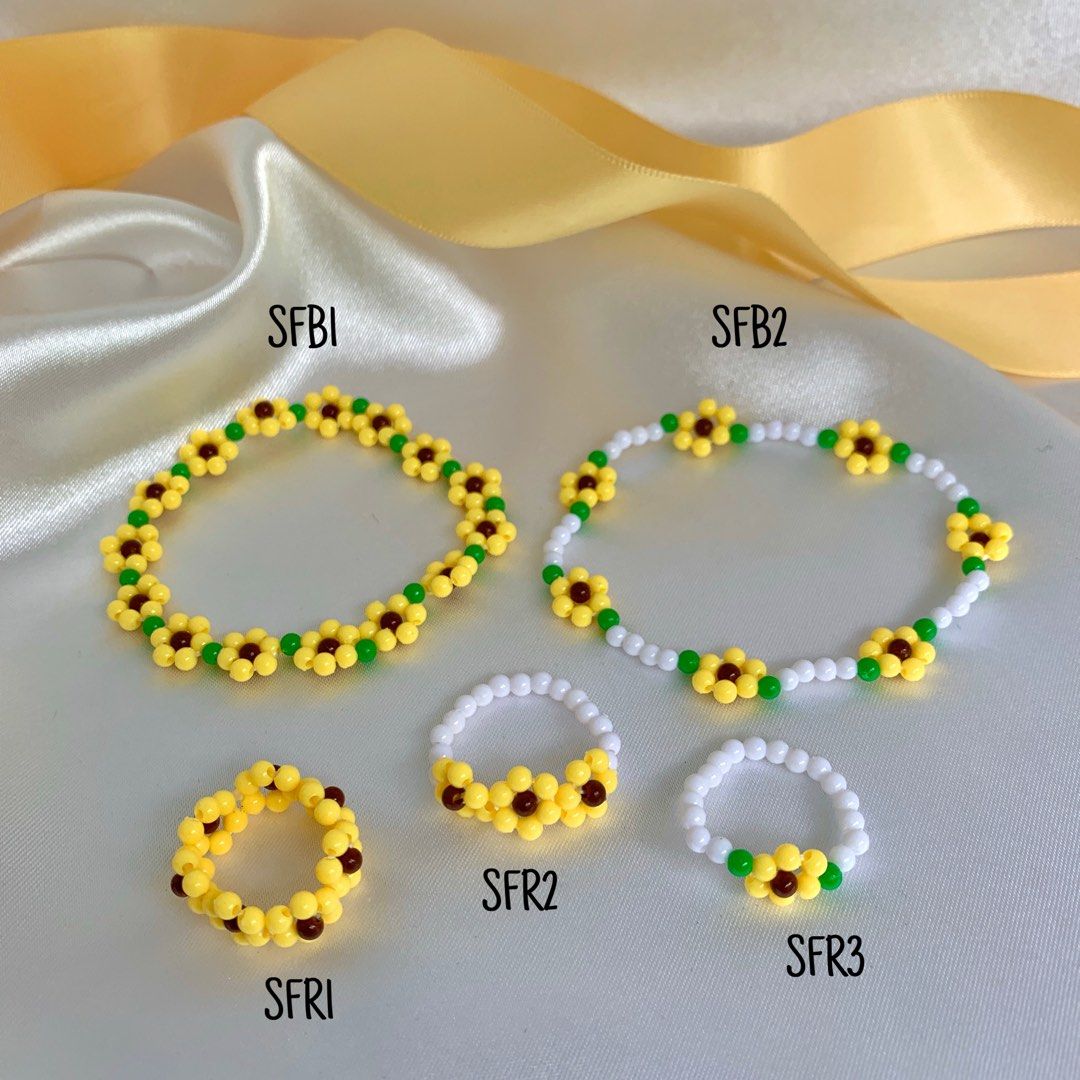 1 Set of Sunflower Accessories Sunflower Necklace Sunflower Earring  Sunflower Ring Sunflower Bracelet (Rose Gold) | Walmart Canada
