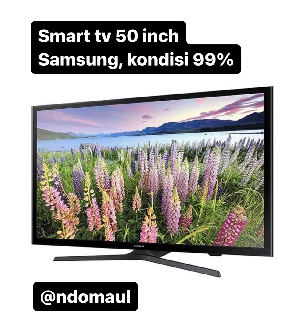 Samsung Smart Tv 50 Inch Kondisi Terawat Bonus Bracket New Cek Spesifikasi Di Deskripsi On 7374