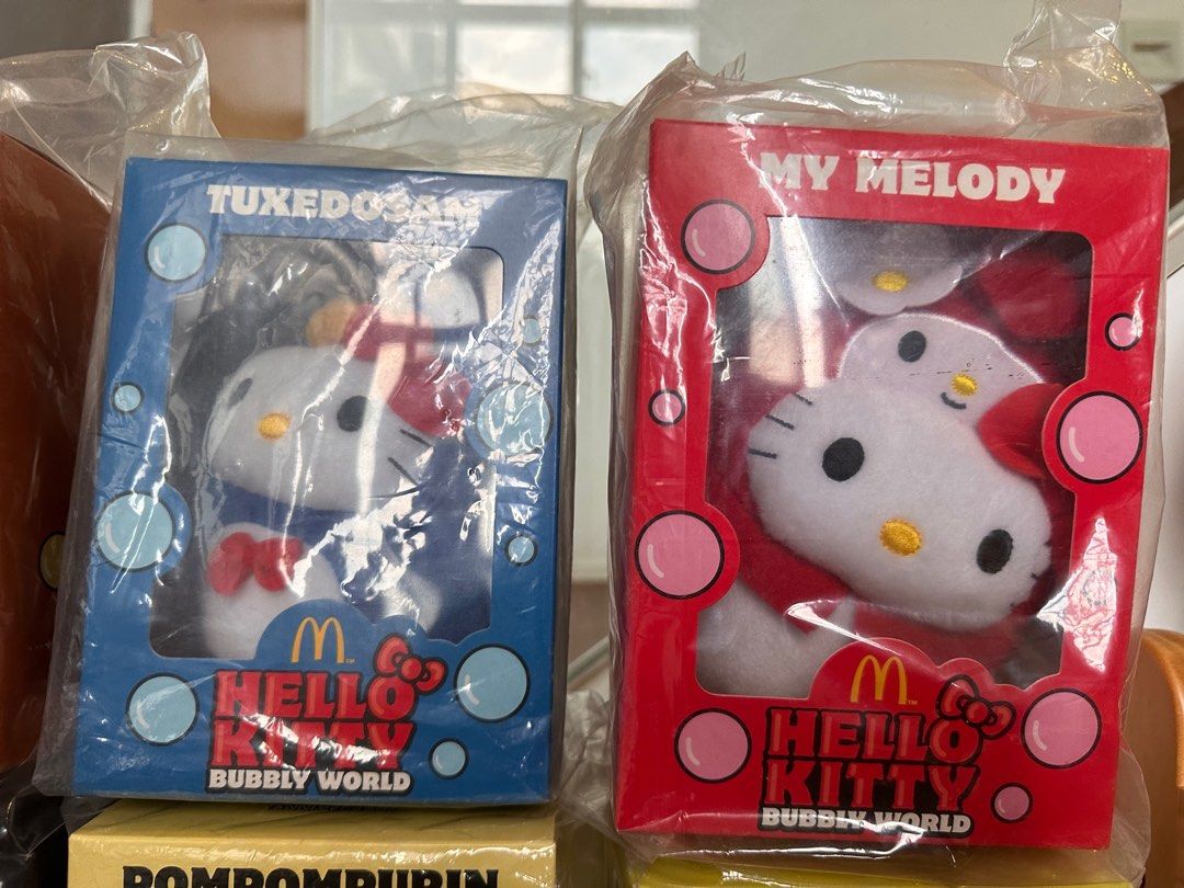 Hello World Toys Hello Kitty bubbly world x McDonald Collection, Hobbies & Toys, Toys ...