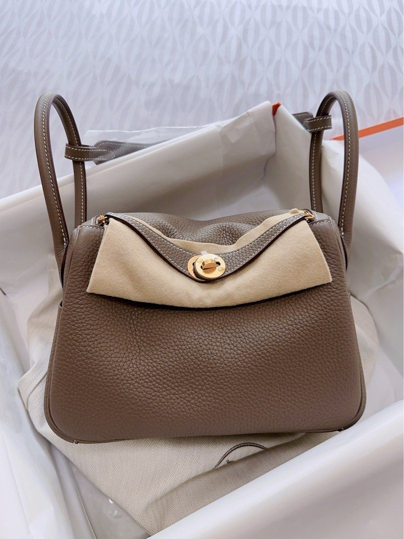 Lindy 26 Clemence Leather Etoupe GHW