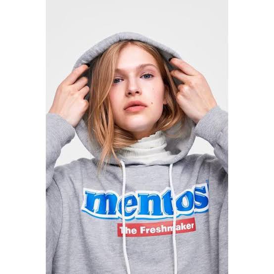 Zara mentos hoodie on sale