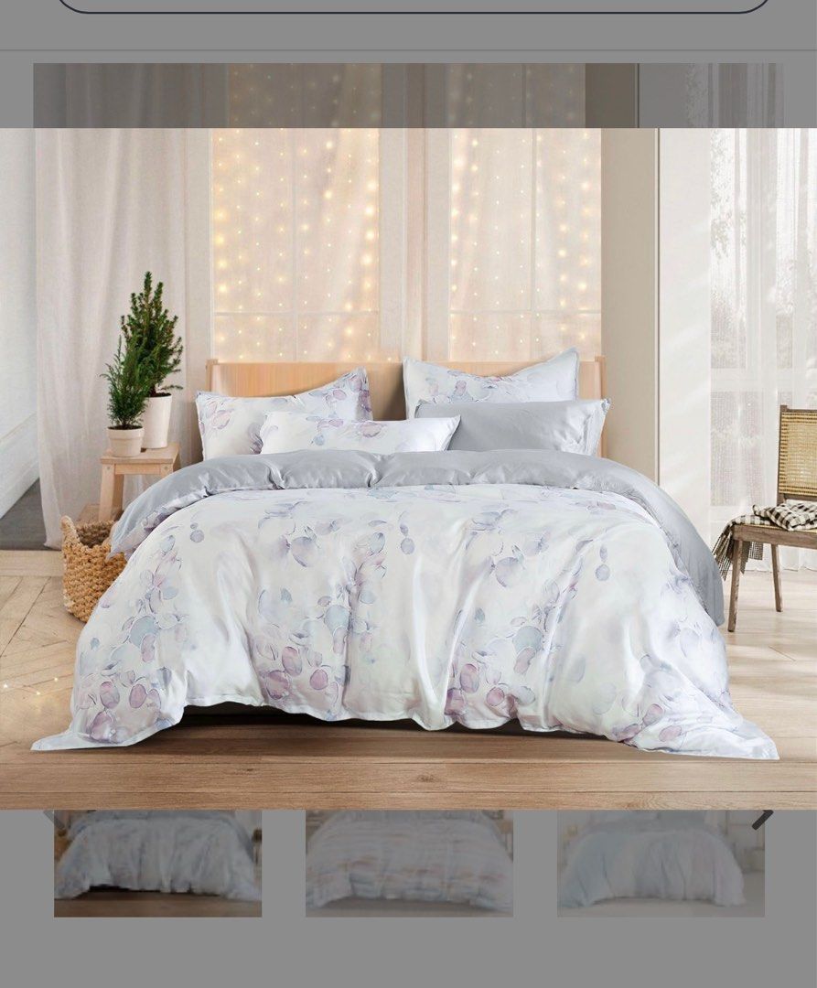 Hooga Tencel Quilt set, Furniture & Home Living, Bedding & Towels on
