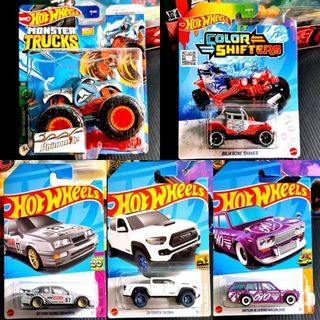 Hot Wheels 2022 - Monster Truck / Color Shifter - Bone Shaker - White to  Black with Flames