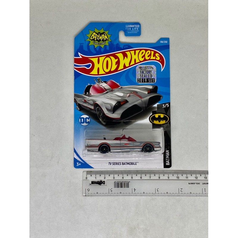 Hot wheels tv series batmobile sale grey