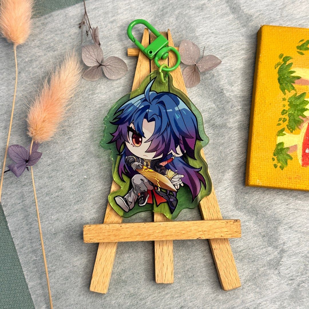 HSR Honkai Star Rail keychains Silverwolf Seele Jingyuan Kafka Blade ...