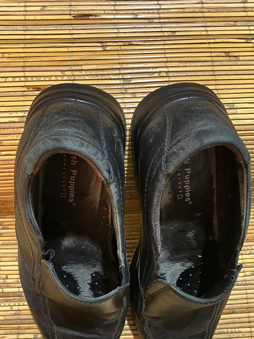 Hush Puppies Waterproof, Fesyen Pria, Sepatu , Sepatu Formal di Carousell
