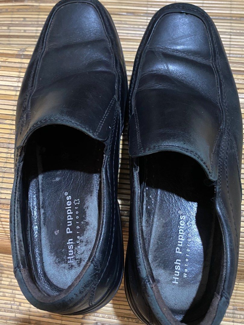 Hush Puppies Waterproof, Fesyen Pria, Sepatu , Sepatu Formal di Carousell