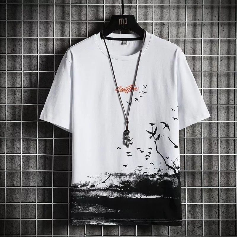 silk t shirts mens