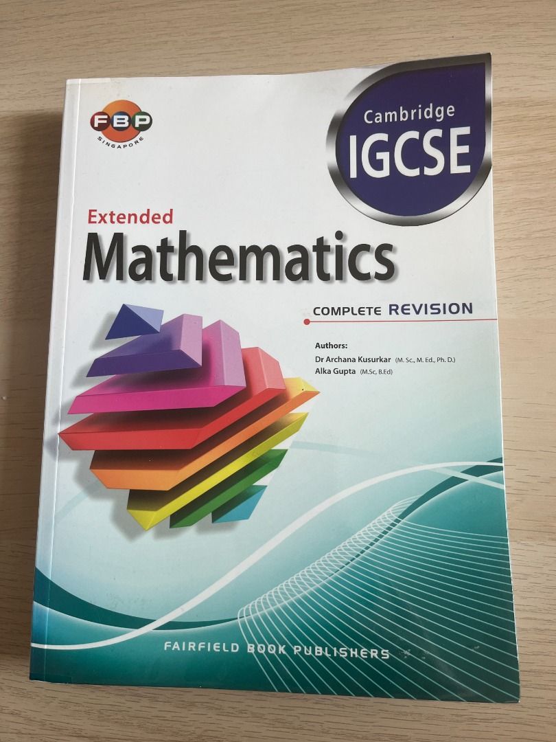 Igcse Extended Mathematics