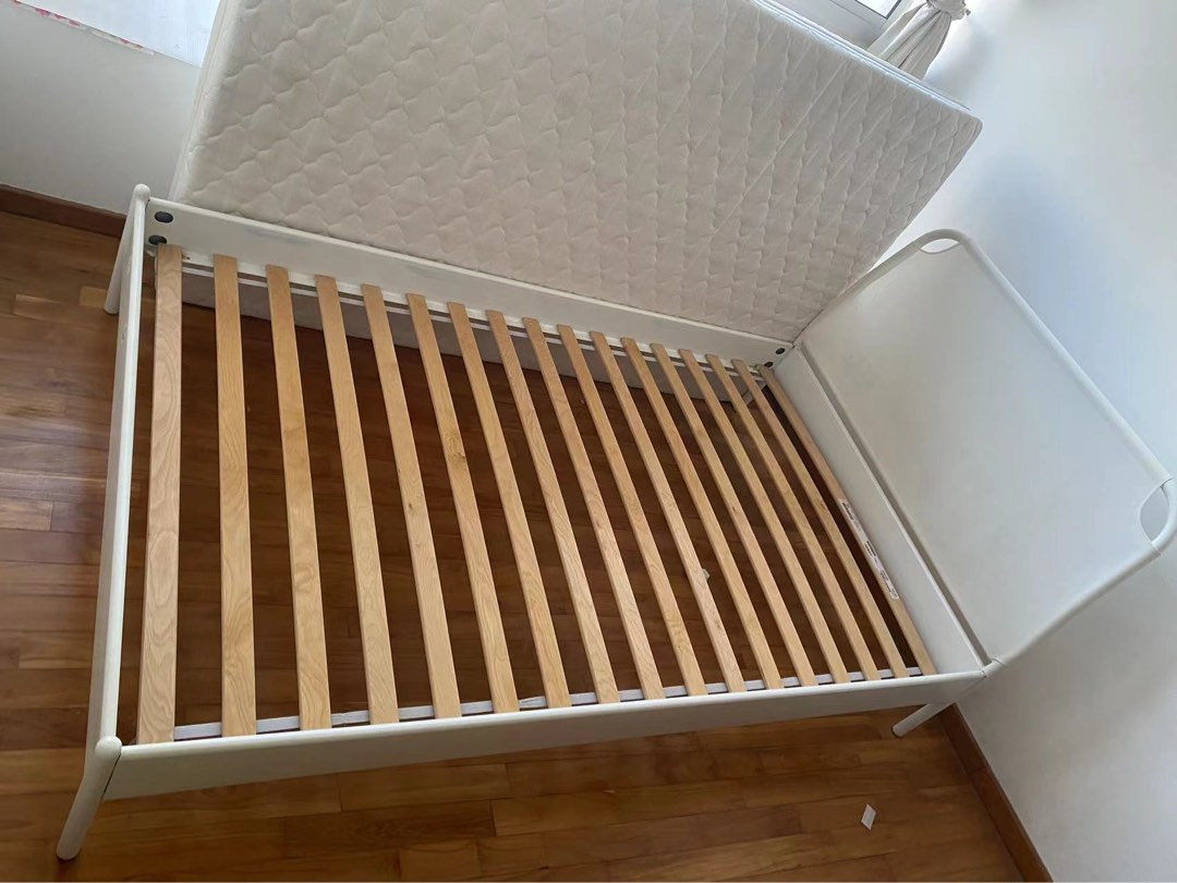 Ikea Bed Frame, Furniture & Home Living, Furniture, Bed Frames