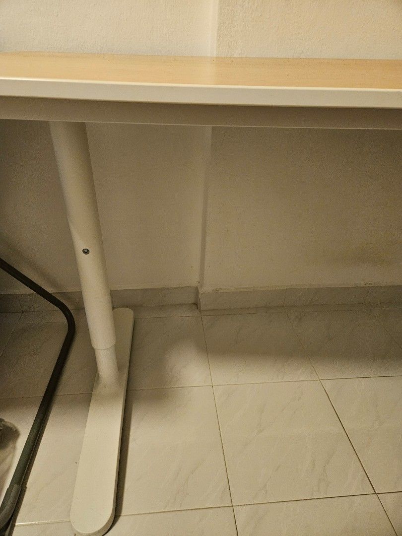 Ikea Bekant LShaped Desk, Furniture & Home Living, Furniture, Tables