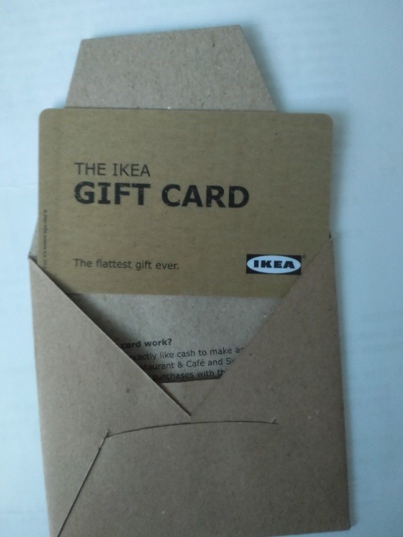 Ikea gift card, Tickets & Vouchers, Store Credits on Carousell
