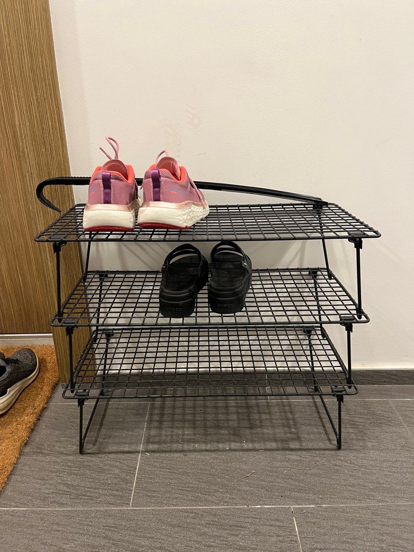 Ikea Grejig Shoe Rack, Furniture & Home Living, Furniture, Shelves