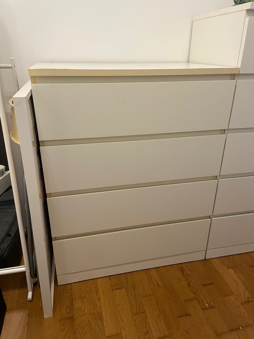 Malm drawers for clearance sale