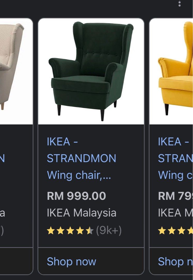 Wing chair store ikea malaysia
