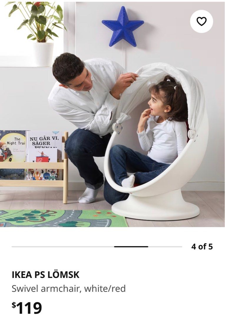 Ikea swivel egg chair hot sale