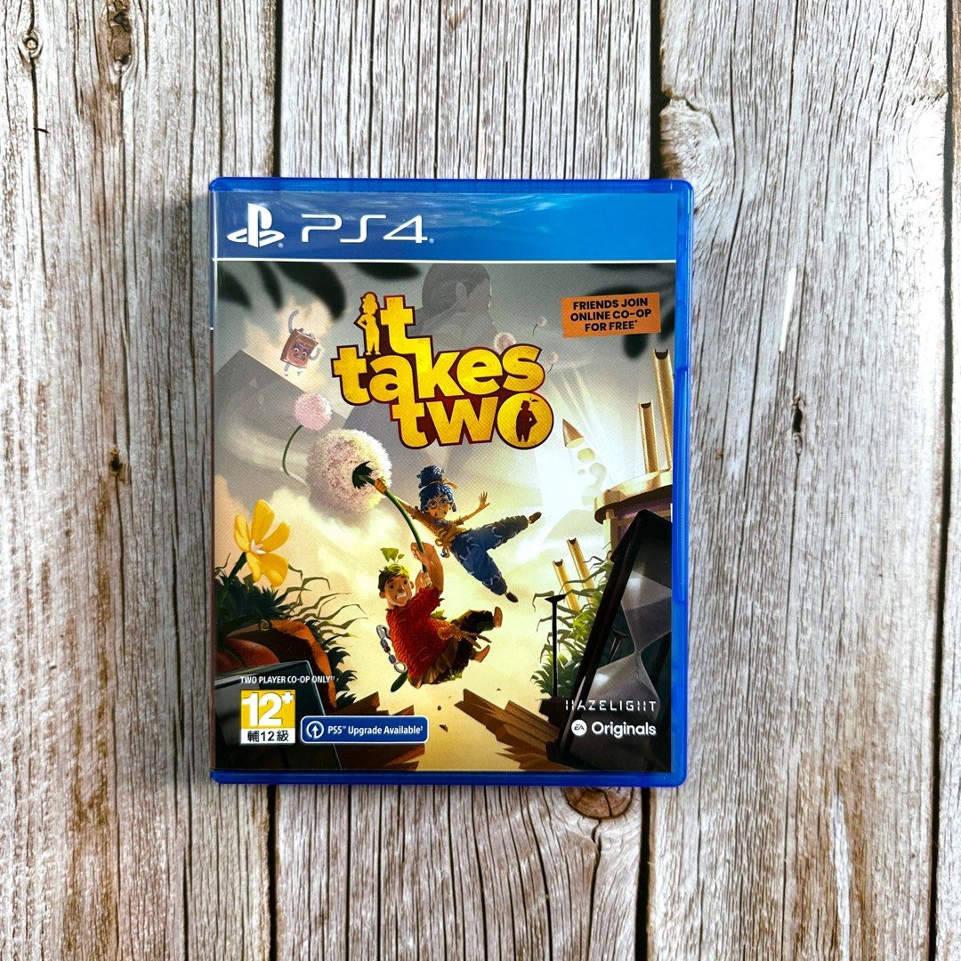It Takes Two PS4 Game (Free upgrade to PS5 version), Video Gaming