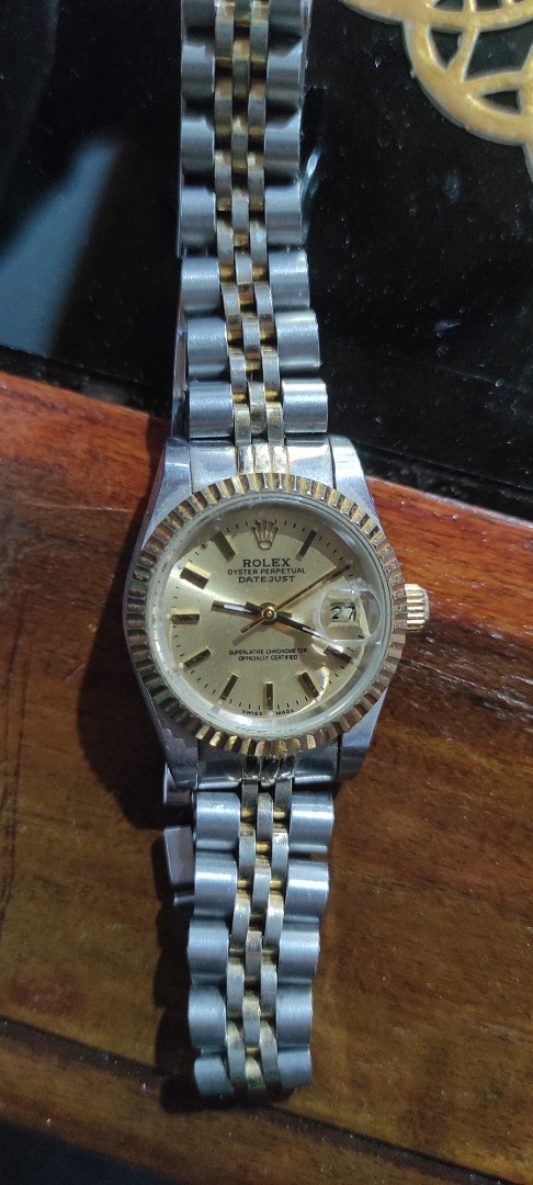Jam tangan rolex lady seri 455 b