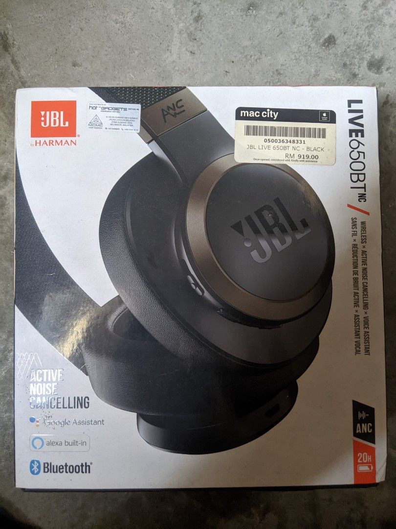 Jbl live sales 650btnc google assistant