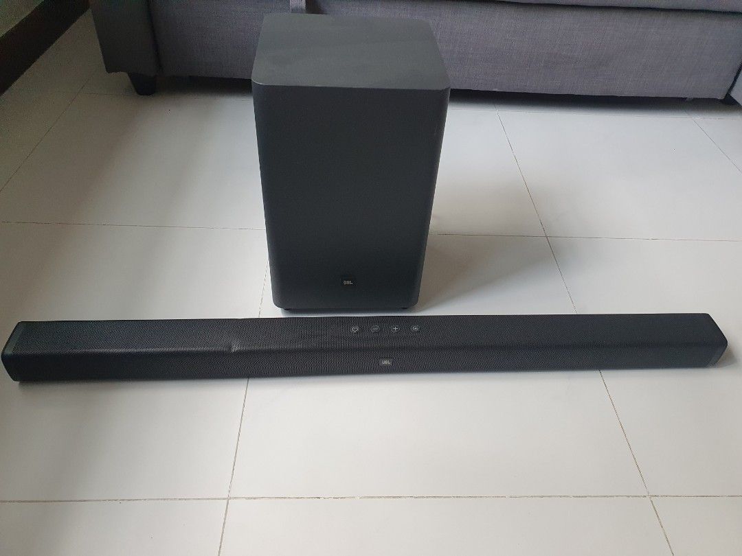 Jbl sound bar 2.1 wireless woofer, Audio, Soundbars, Speakers