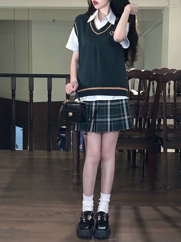 Japanese school shop uniform sweater vest