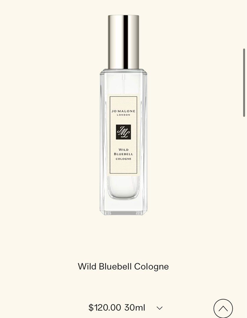 Jo Malone Wild Bluebell Cologne 30ml Beauty Personal Care