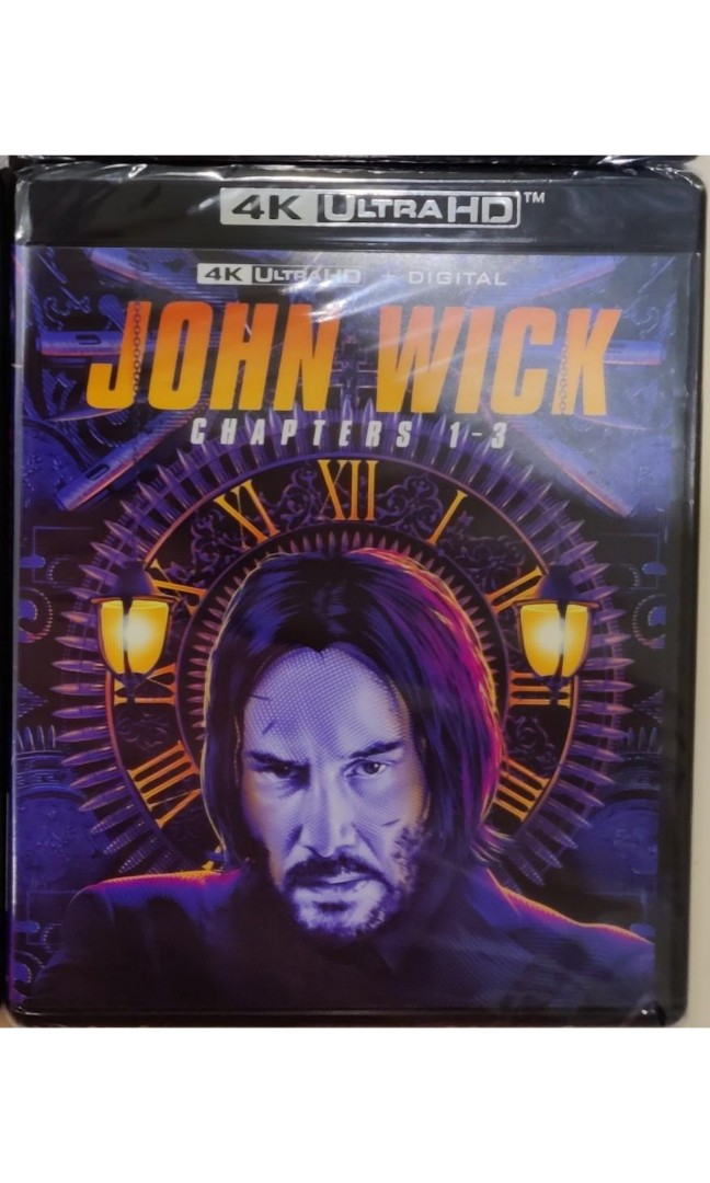 John Wick Chapter 1 3 4k Uhd Blu Ray Hobbies And Toys Music And Media Cds And Dvds On Carousell 7954