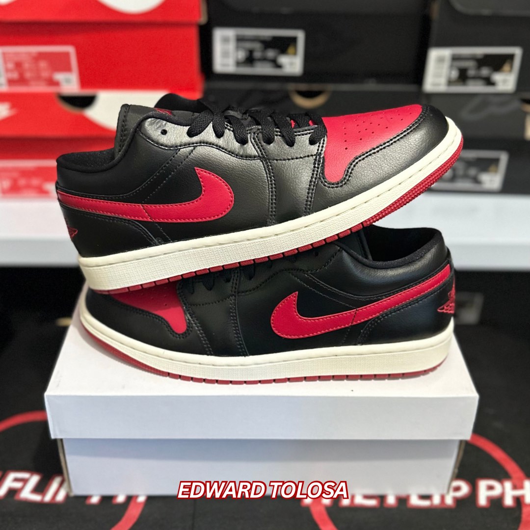 Jordan 1 Low Sail Bred Toe on Carousell