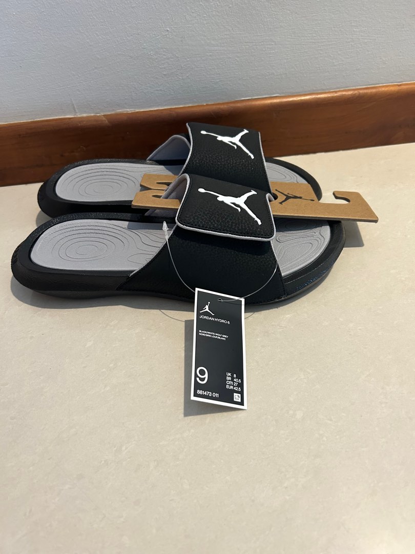 Jordan hydro 6 slides Men s Fashion Footwear Flipflops and