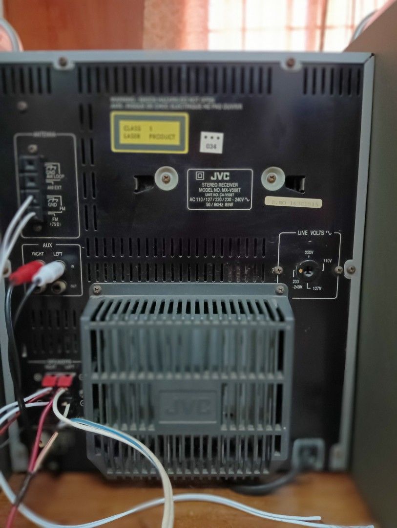 JVC MXV508T WITH JVC GIGA TUBE SPEAKER, Audio, Soundbars, Speakers & Amplifiers on Carousell