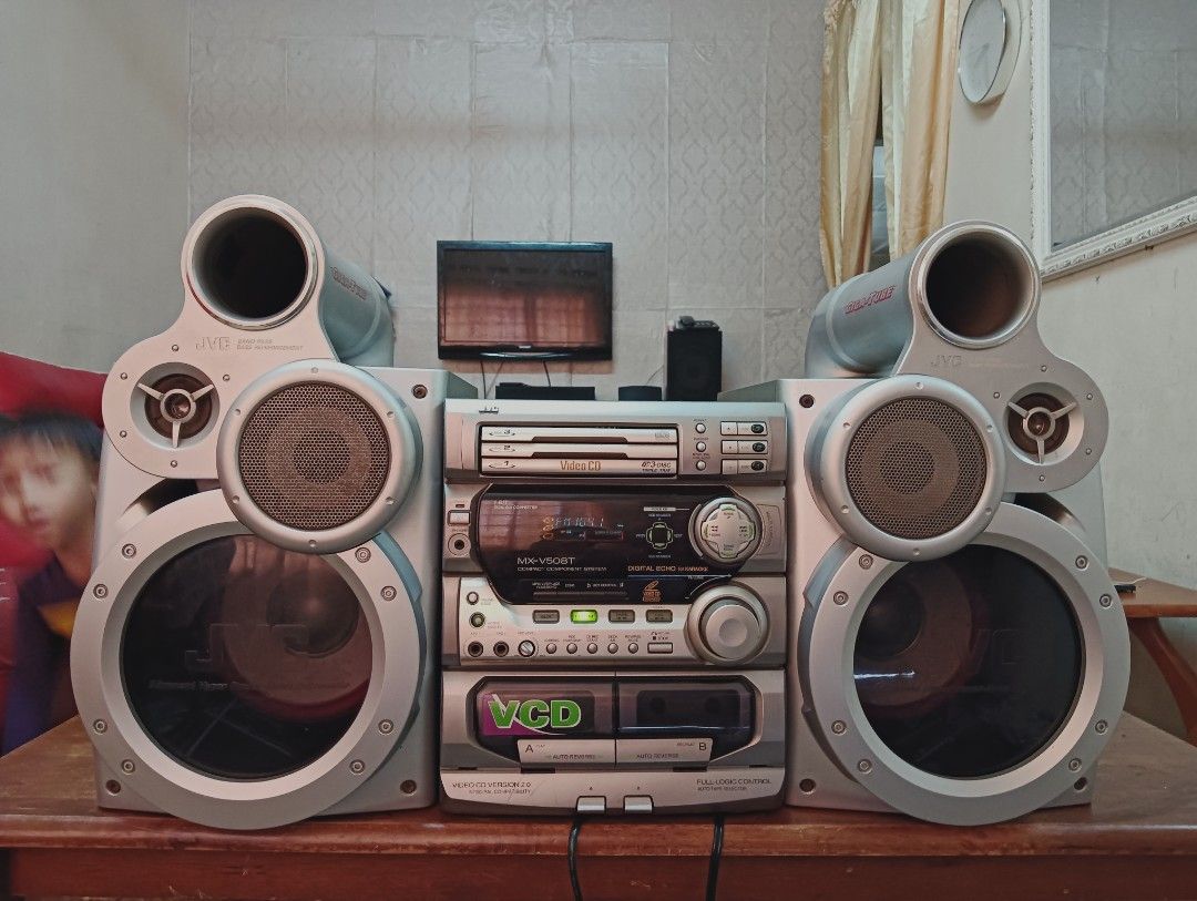 JVC MX-V508T WITH JVC GIGA -TUBE SPEAKER, Audio, Soundbars, Speakers ...