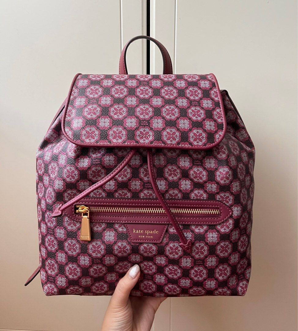 Kate spade canvas backpack shop