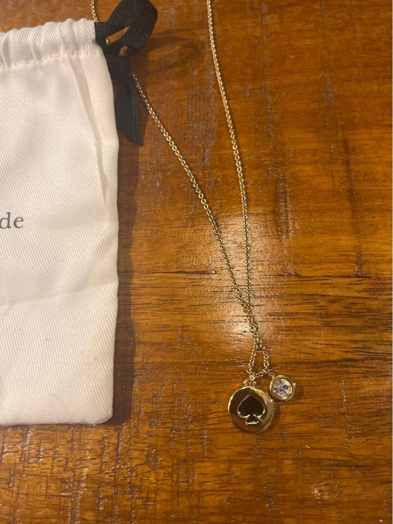 Kate spade spot the online spade necklace