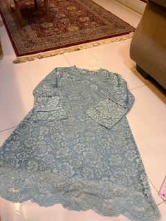kebaya kurung brokat